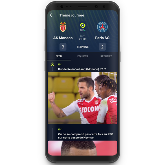 ligueUn app