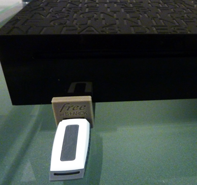 Exemple de branchement (clé USB)