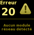 Erreur 20