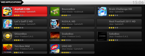 Mes applications
