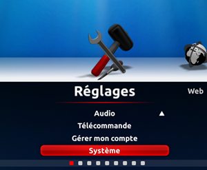 Paramètres système