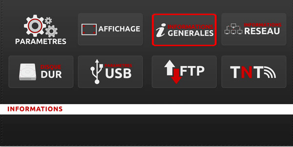 Informations générales