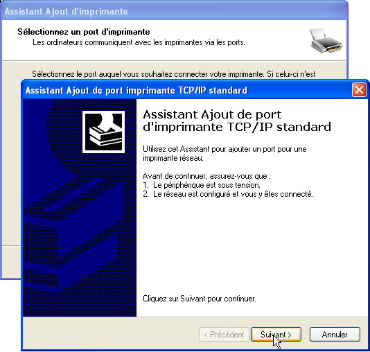 Cliquer sur "Suivant"