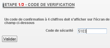 Reporter le code