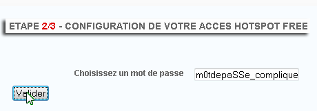 Choisir un mot de passe