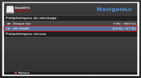 Périphérique USB