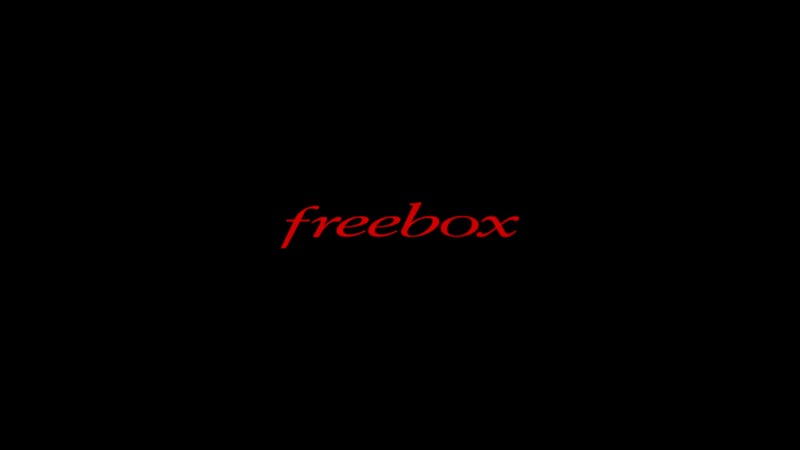 Logo Freebox au démarrage