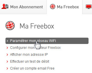 Interface WiFi