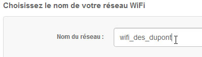 Attribuer un nom au réseau